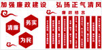 加强廉政建设宣传栏