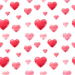 爱心图案背景