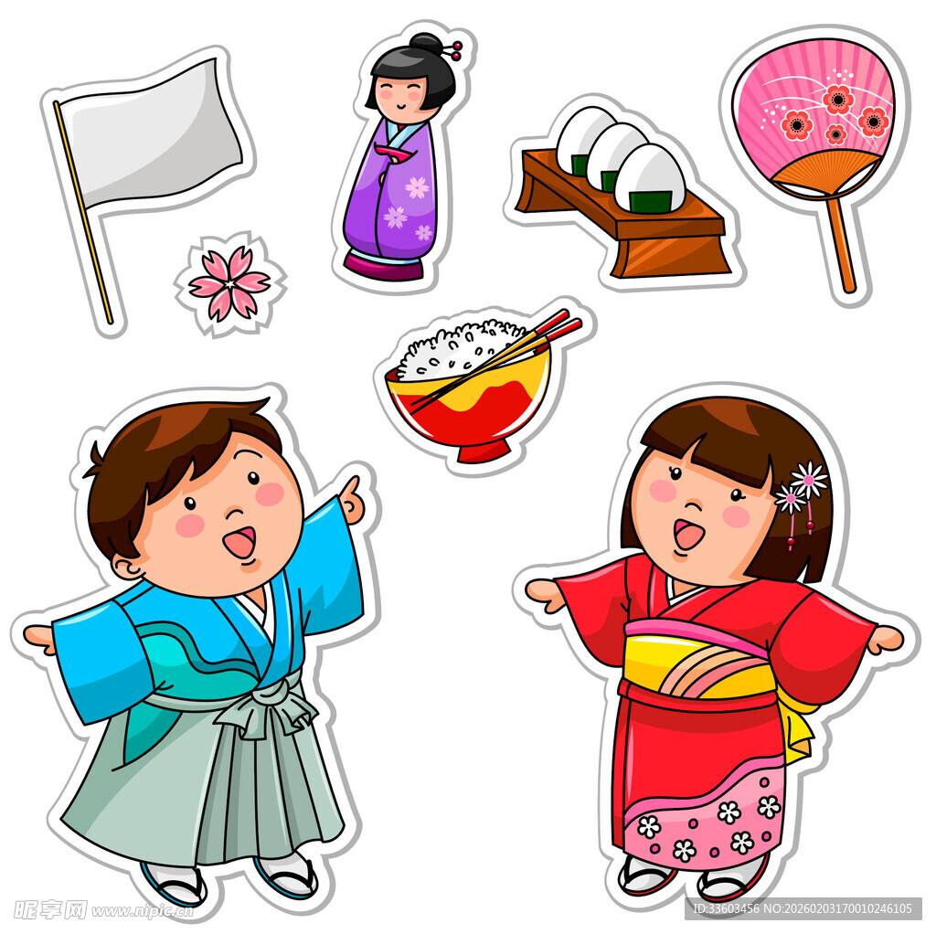 日本传统服饰与文化元素