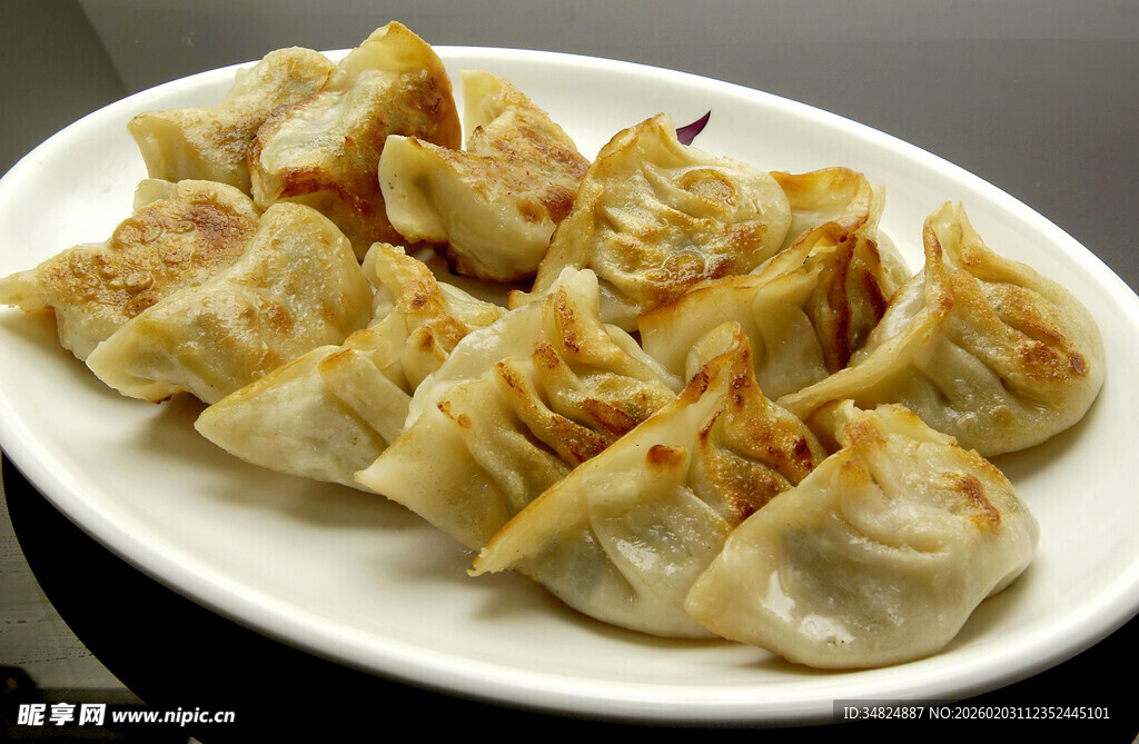 一盘美味煎饺
