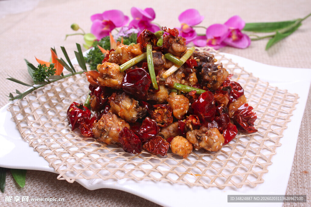 香辣美味辣子鸡