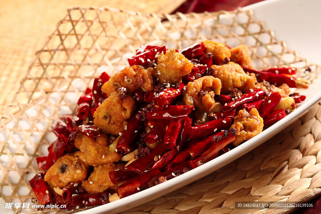 香辣美味的辣子鸡丁