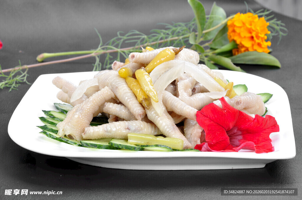 美味凉拌鸡爪