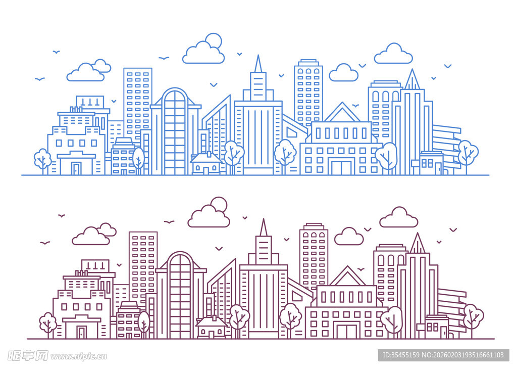 城市线条