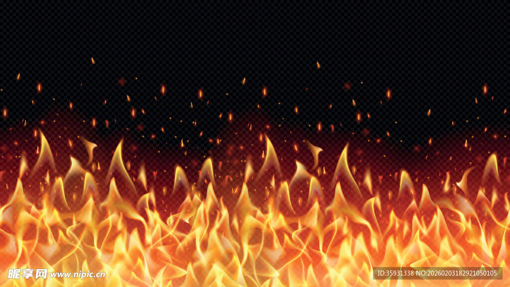 燃烧火焰背景