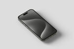 黑色简约手机外观展示样机
