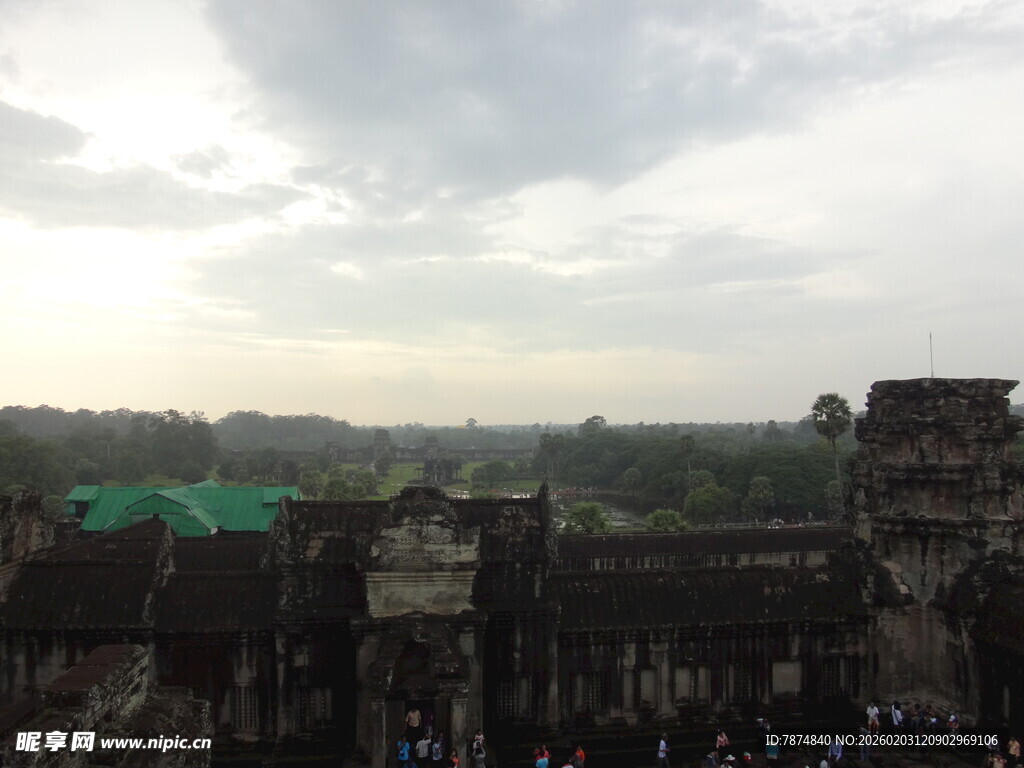 吴哥窟景观