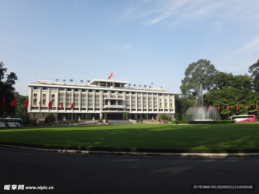 越南庄严宏伟的建筑景观