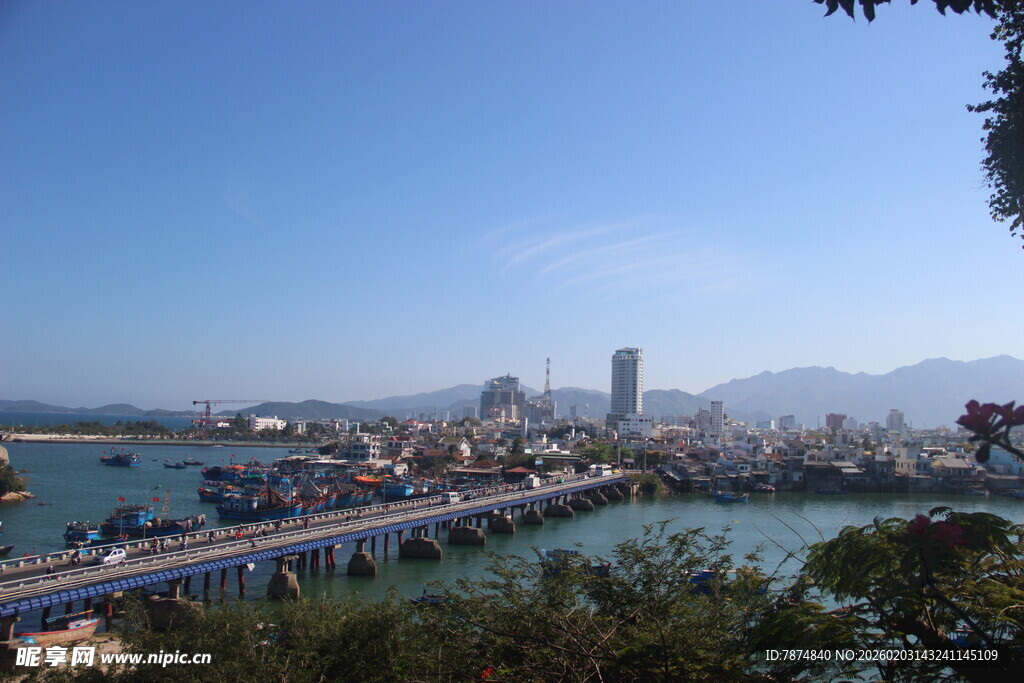 海滨城市美丽风光