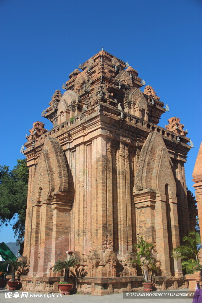 古老神秘的东南亚寺庙建筑