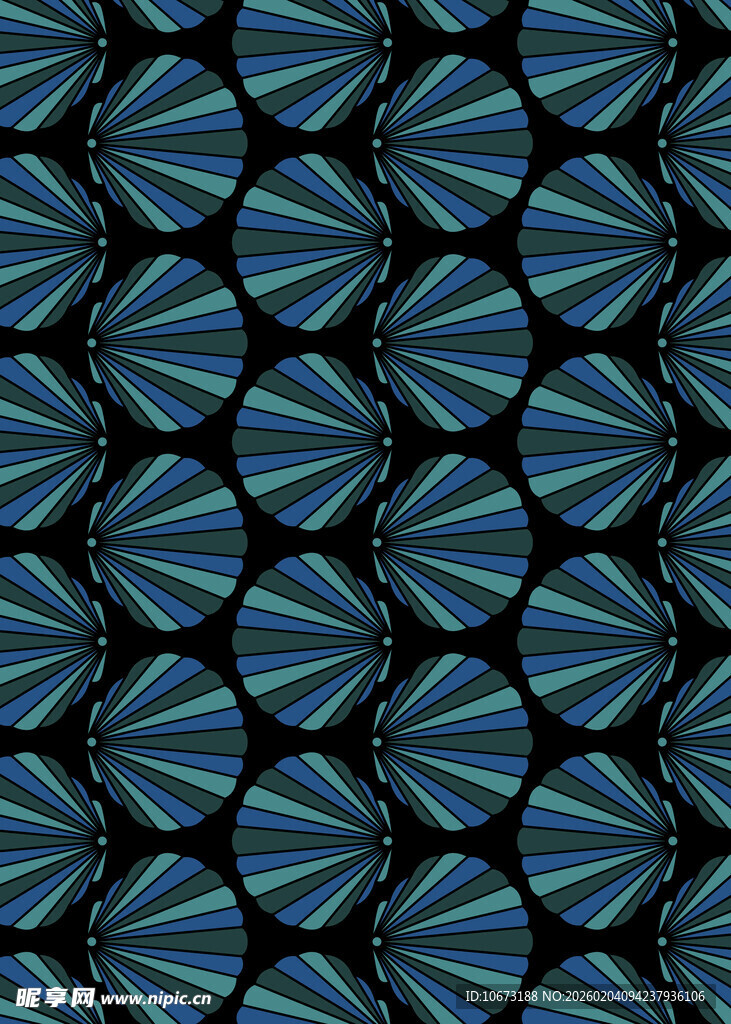 蓝黑几何条纹图案纹理