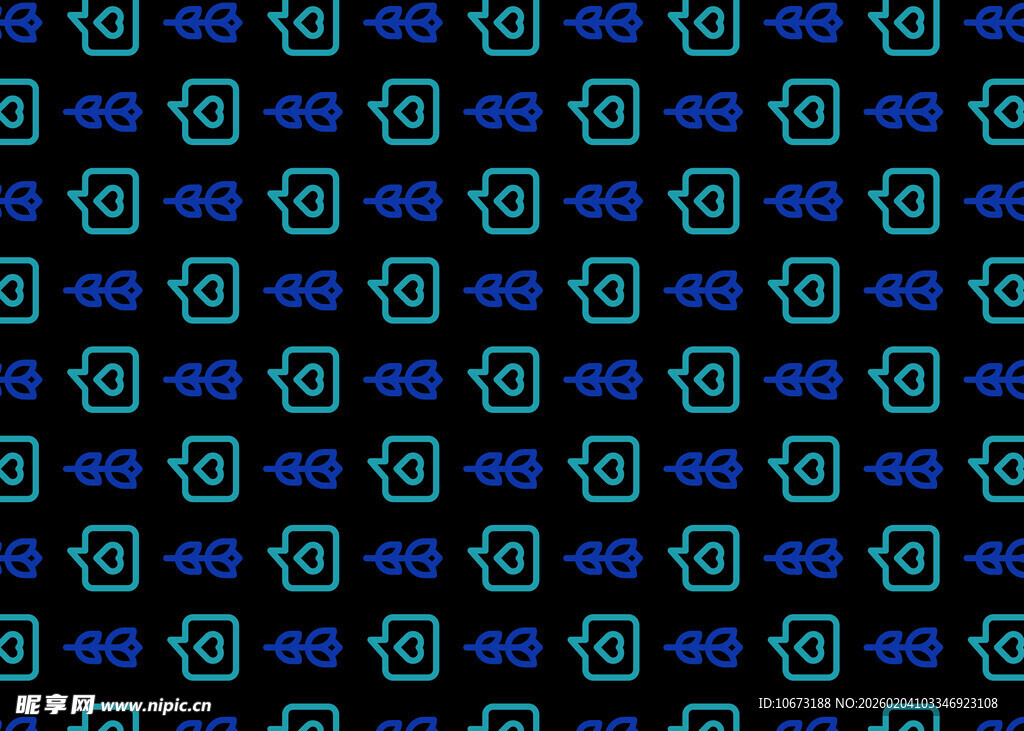 蓝黑色几何图案背景纹理