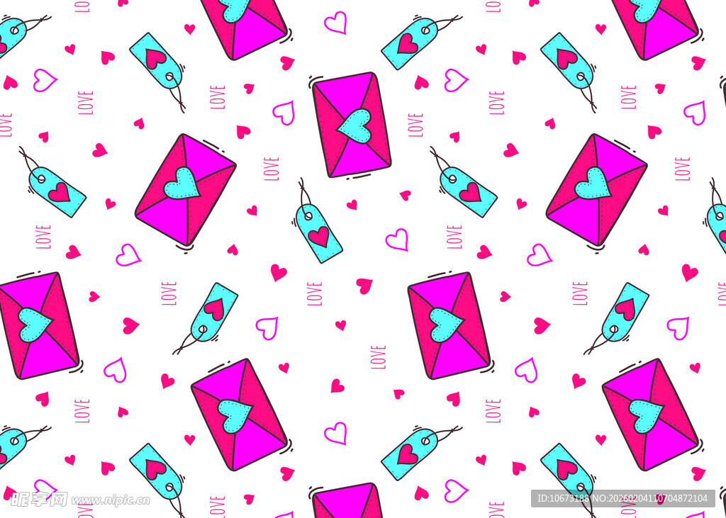 多彩医疗元素无缝图案