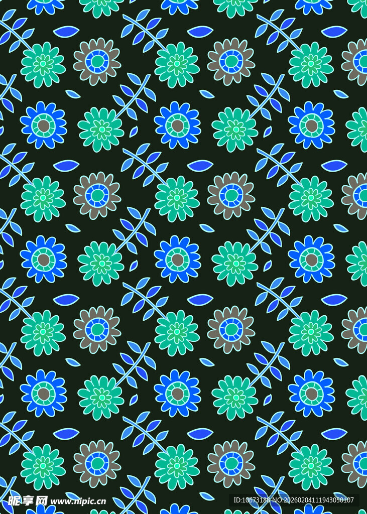 几何图案花纹背景图