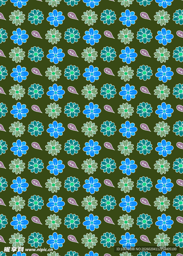 花卉图案背景