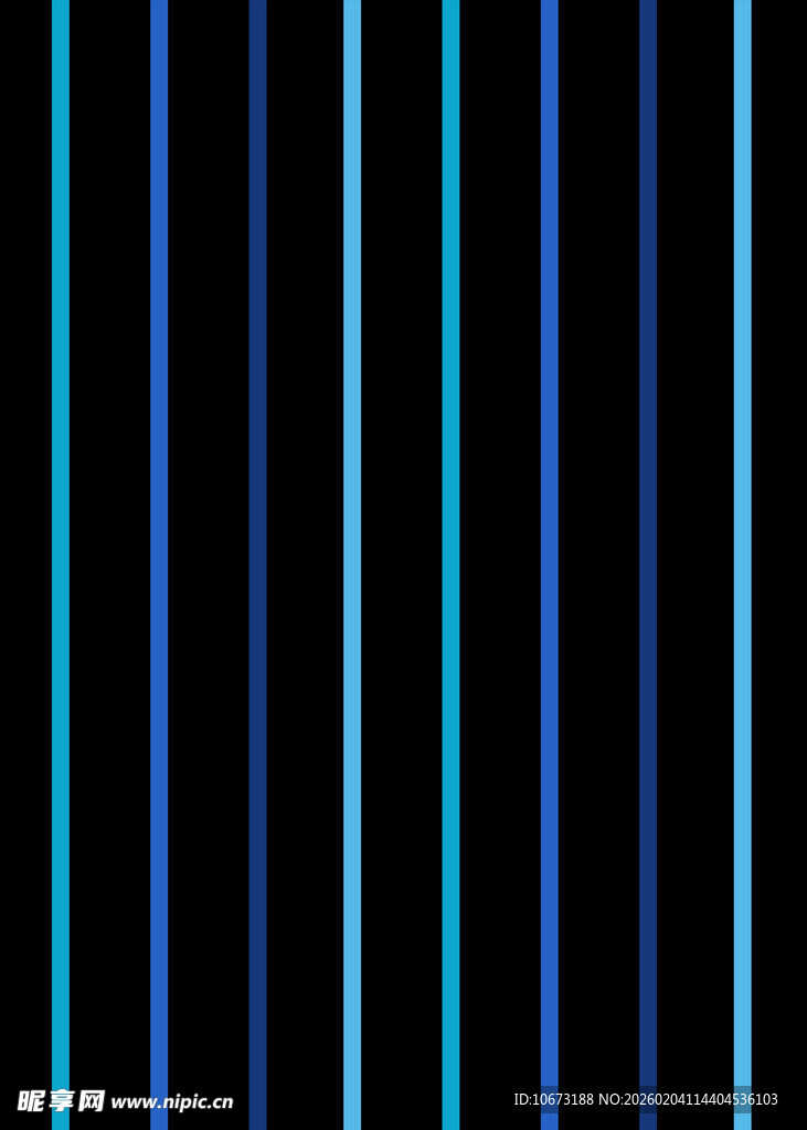 蓝黑竖条纹背景图案