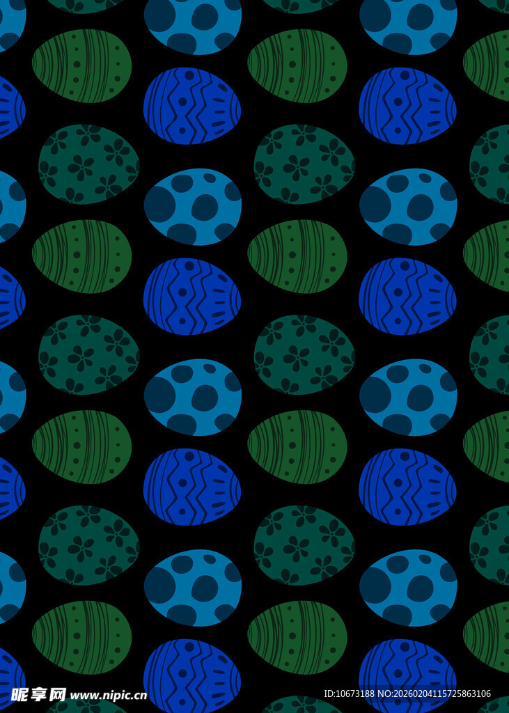 几何图案彩色圆形背景图