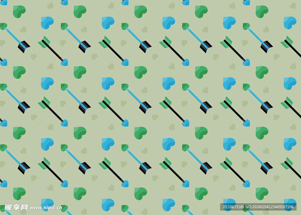 几何波点图案背景