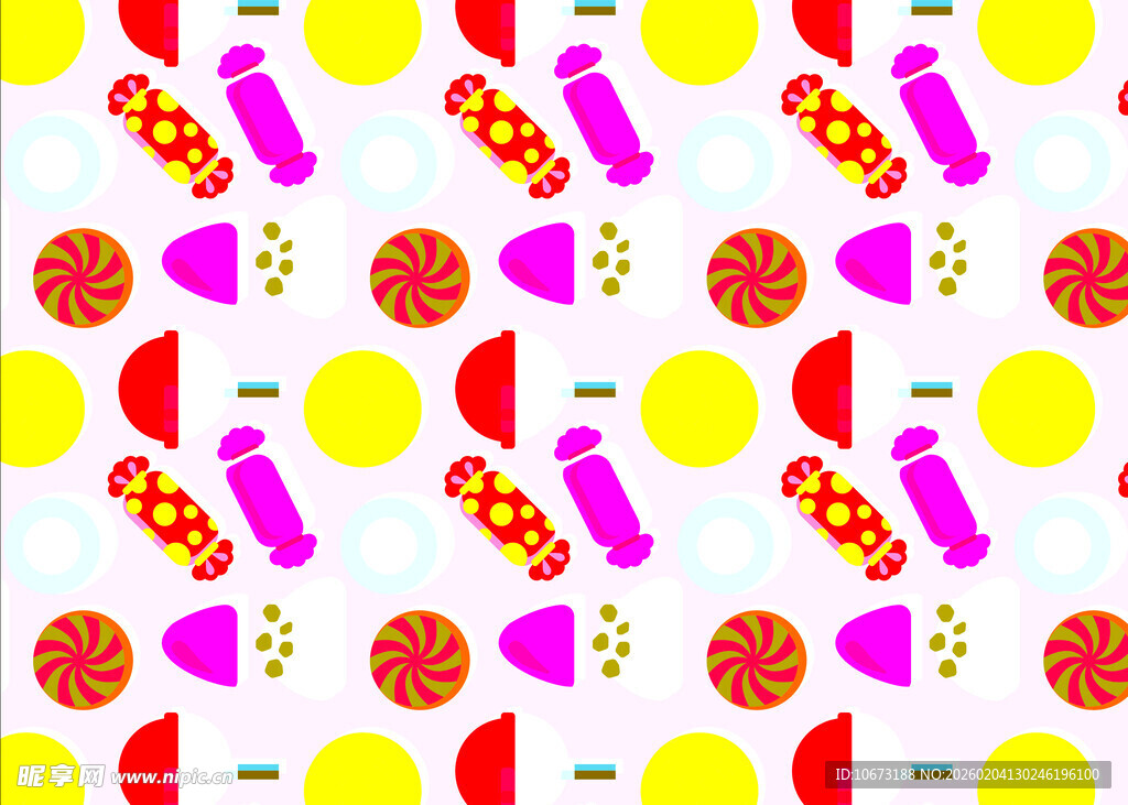 水果图案无缝背景纹理