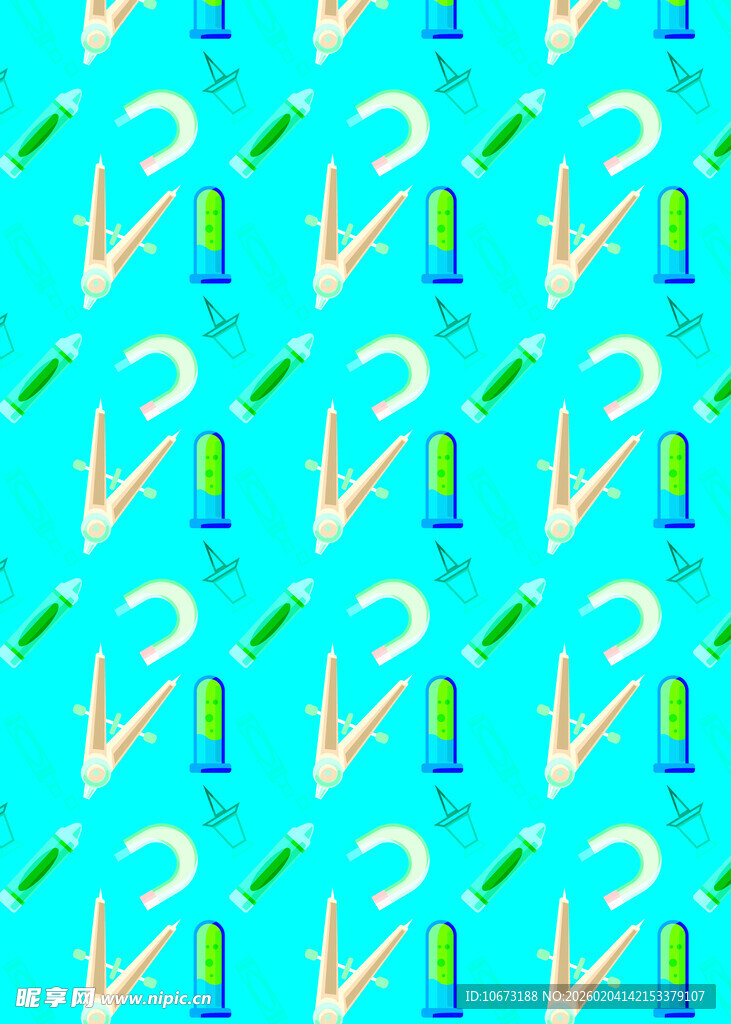 彩色晾衣夹图案背景