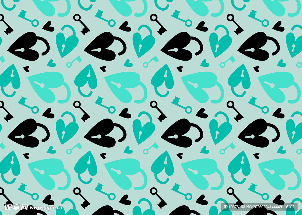 海洋生物图案背景设计