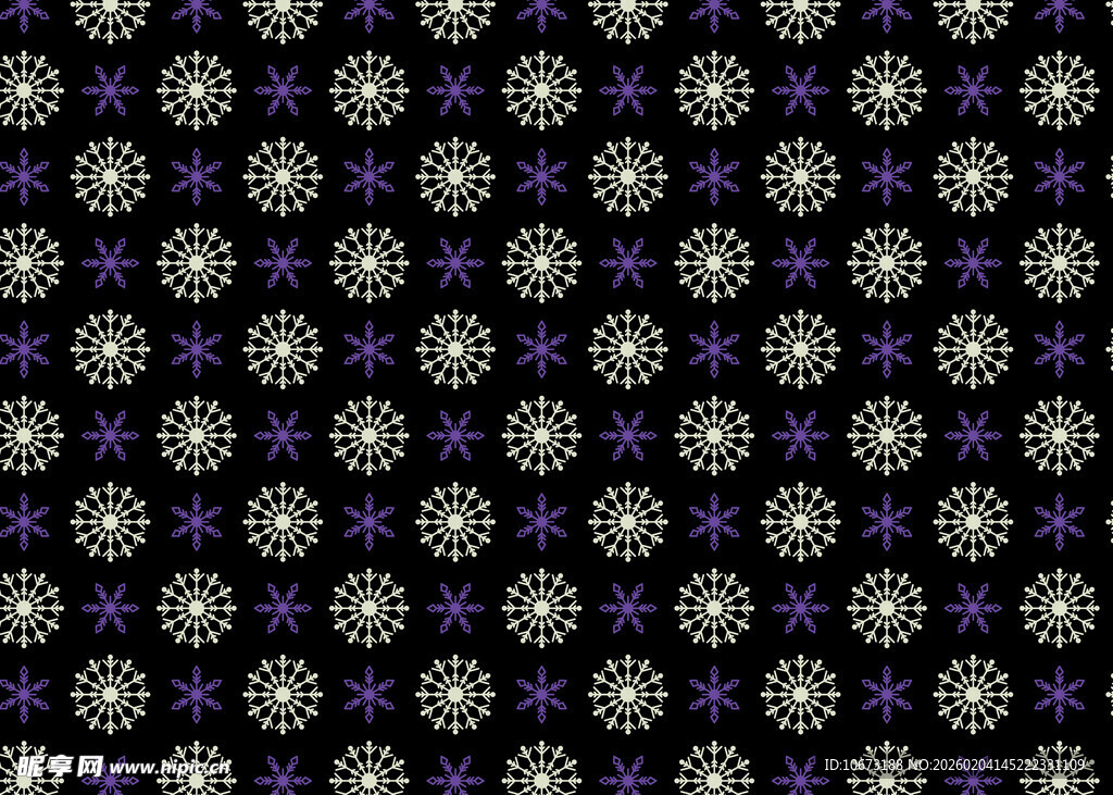 深色底几何花纹图案