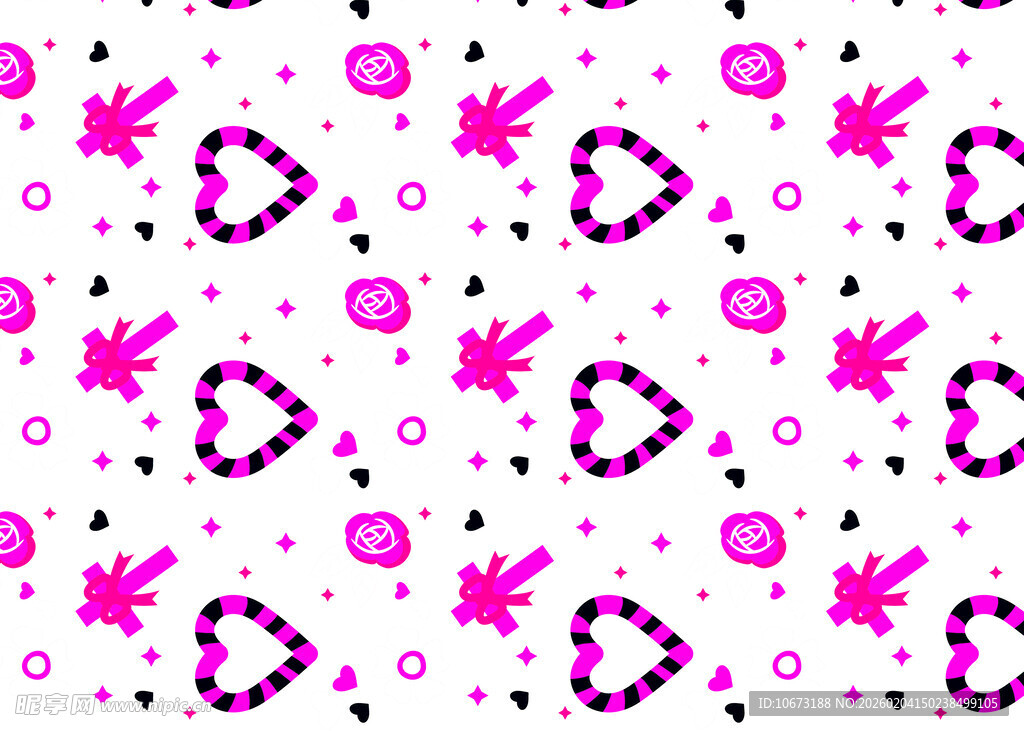 粉色几何图案装饰背景图