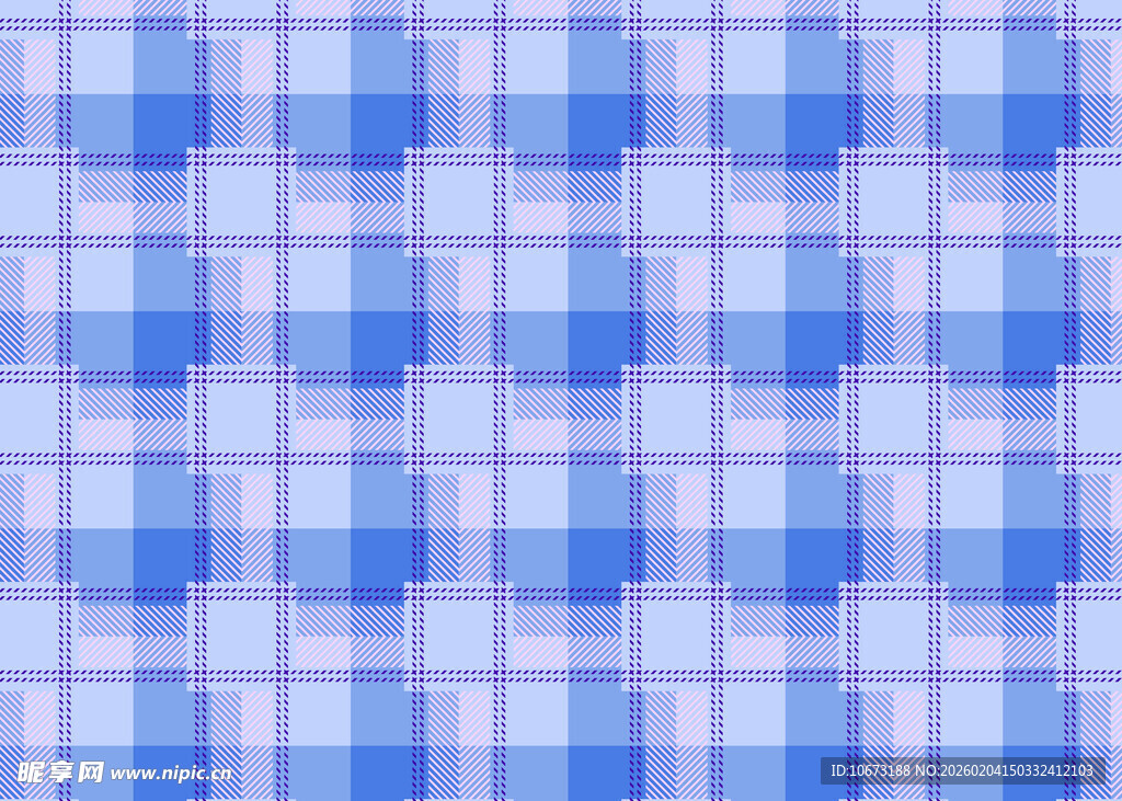 蓝色方格图案背景
