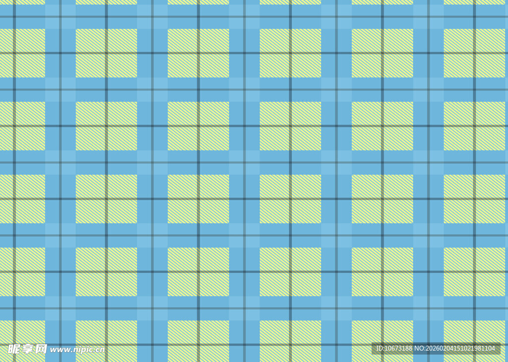 蓝黄相间方格图案背景