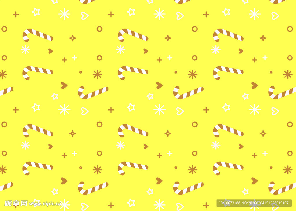 黄色星星条纹图案背景