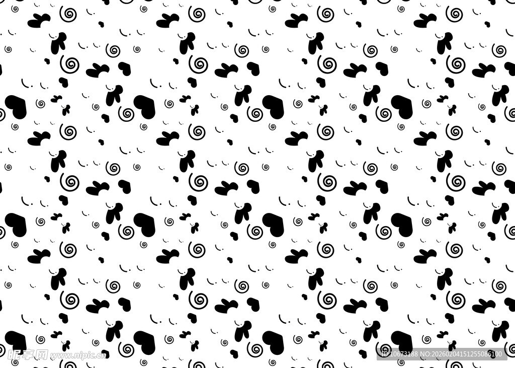 黑白斑点抽象图案背景