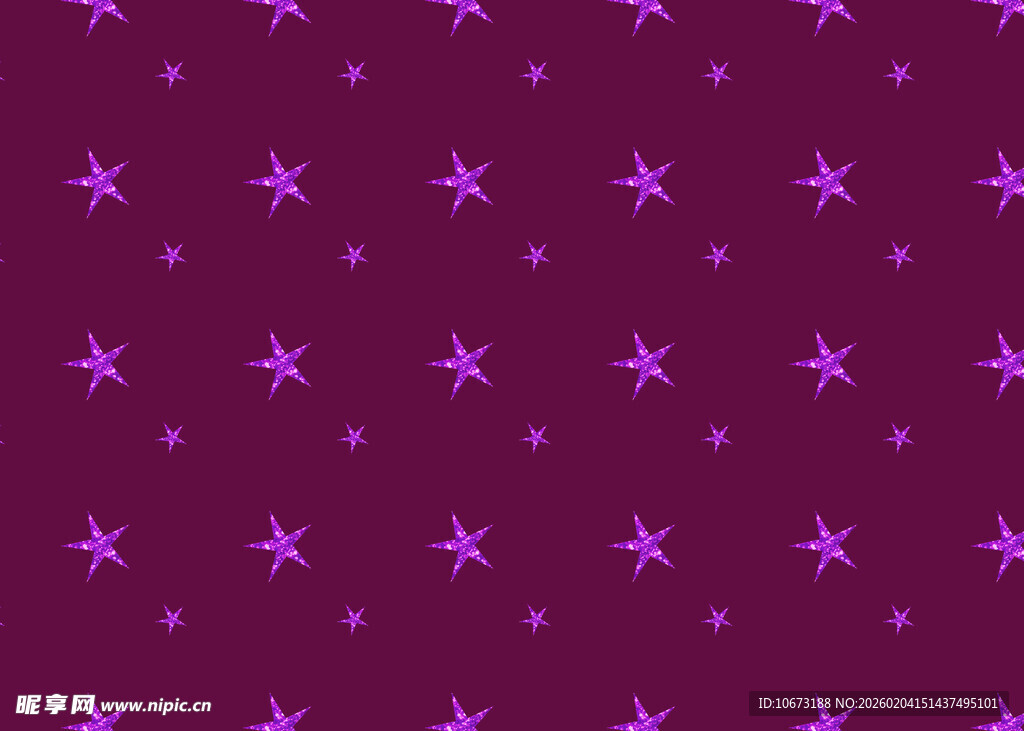 紫色星星图案背景