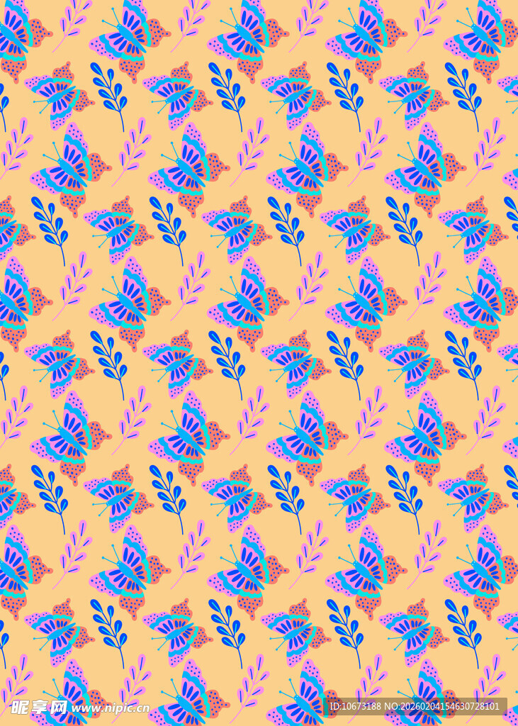 多彩几何图案背景纹理