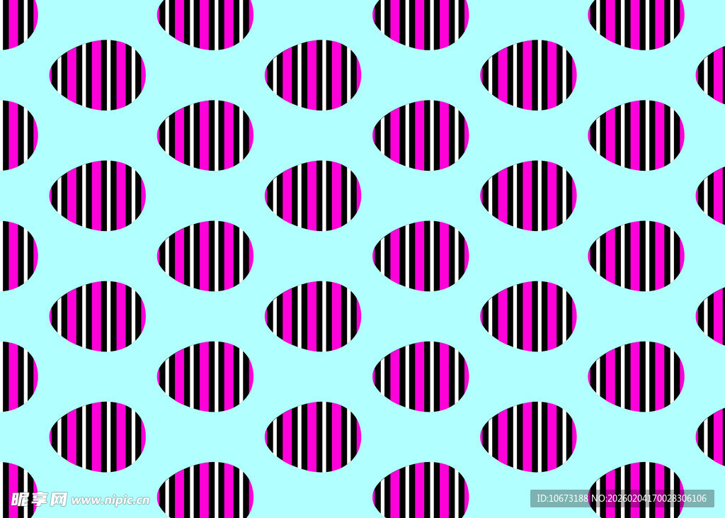 蓝底紫纹圆形图案纹理