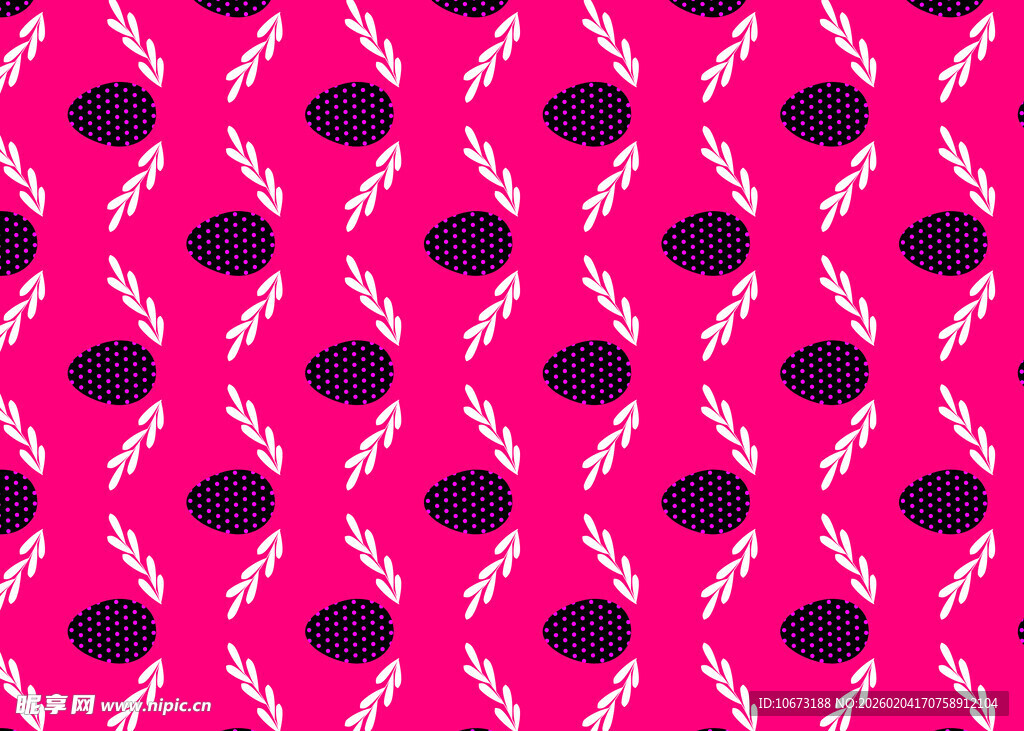 粉色波点条纹图案背景