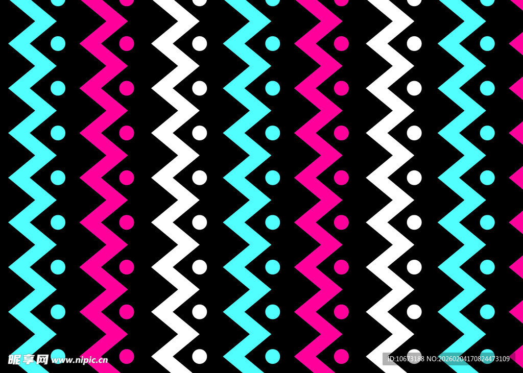 几何波纹图案背景纹理