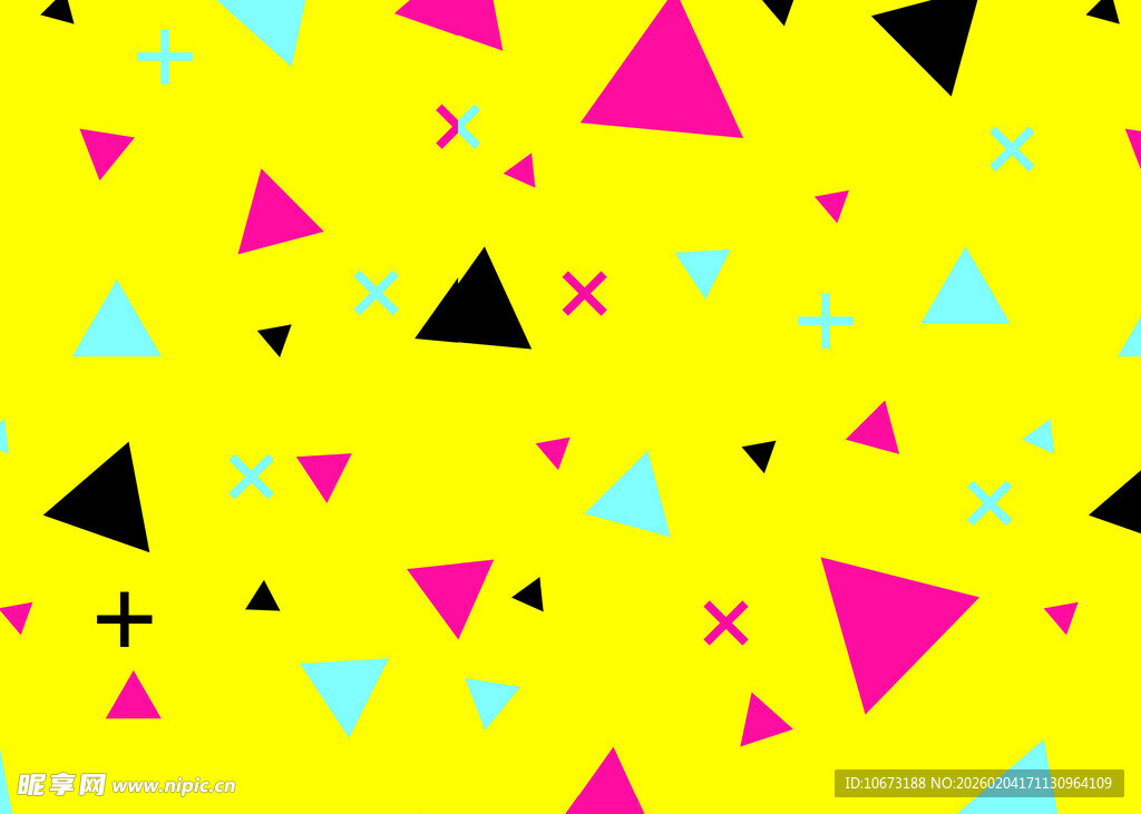 多彩几何图案背景