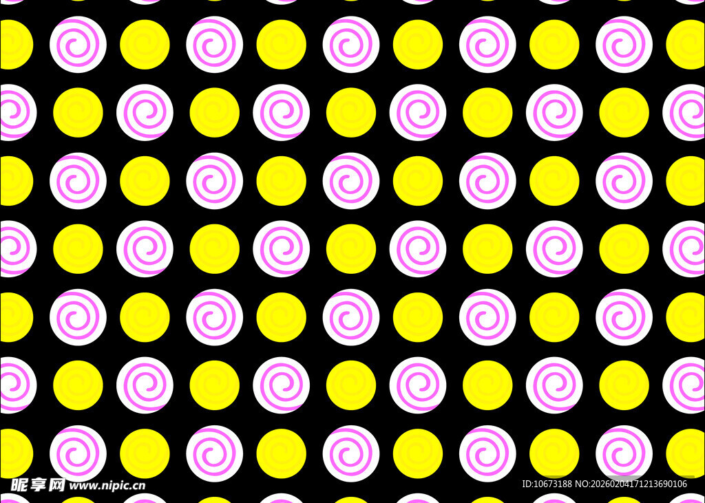 多彩圆点图案背景