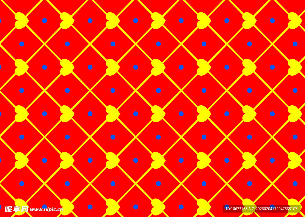 红黄蓝几何图案背景纹理