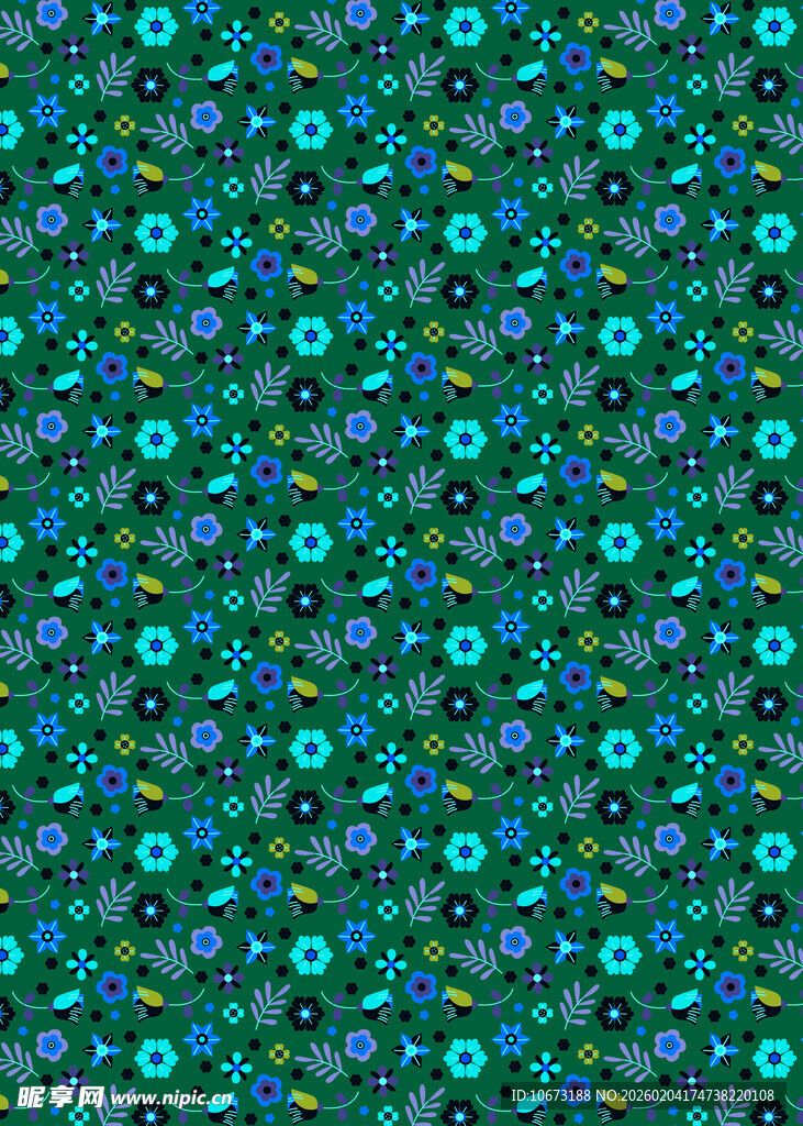 绿色几何图案纹理背景