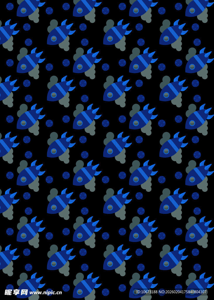 蓝色几何图案纹理背景