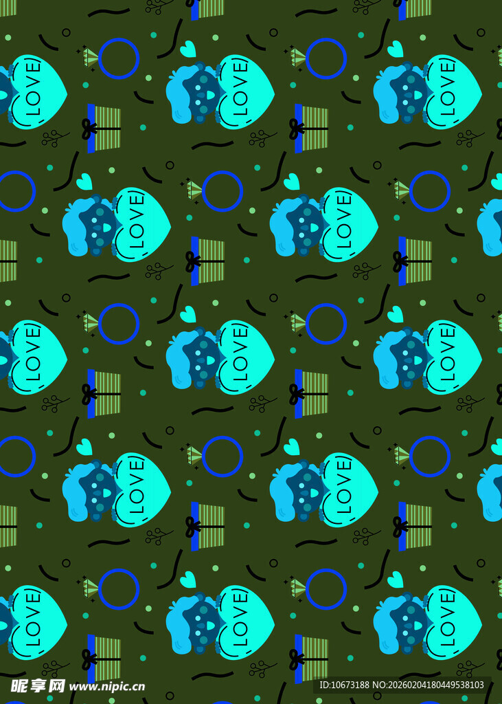 科技风机器人图案背景