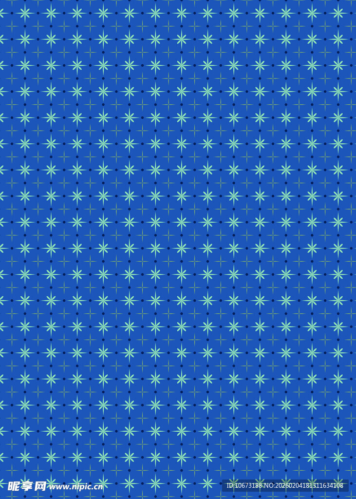 蓝色波点背景纹理图案