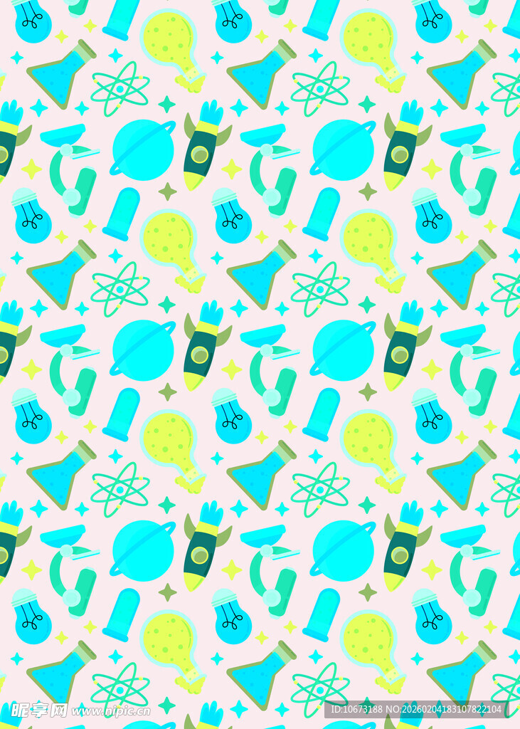 清新几何图案背景纹理