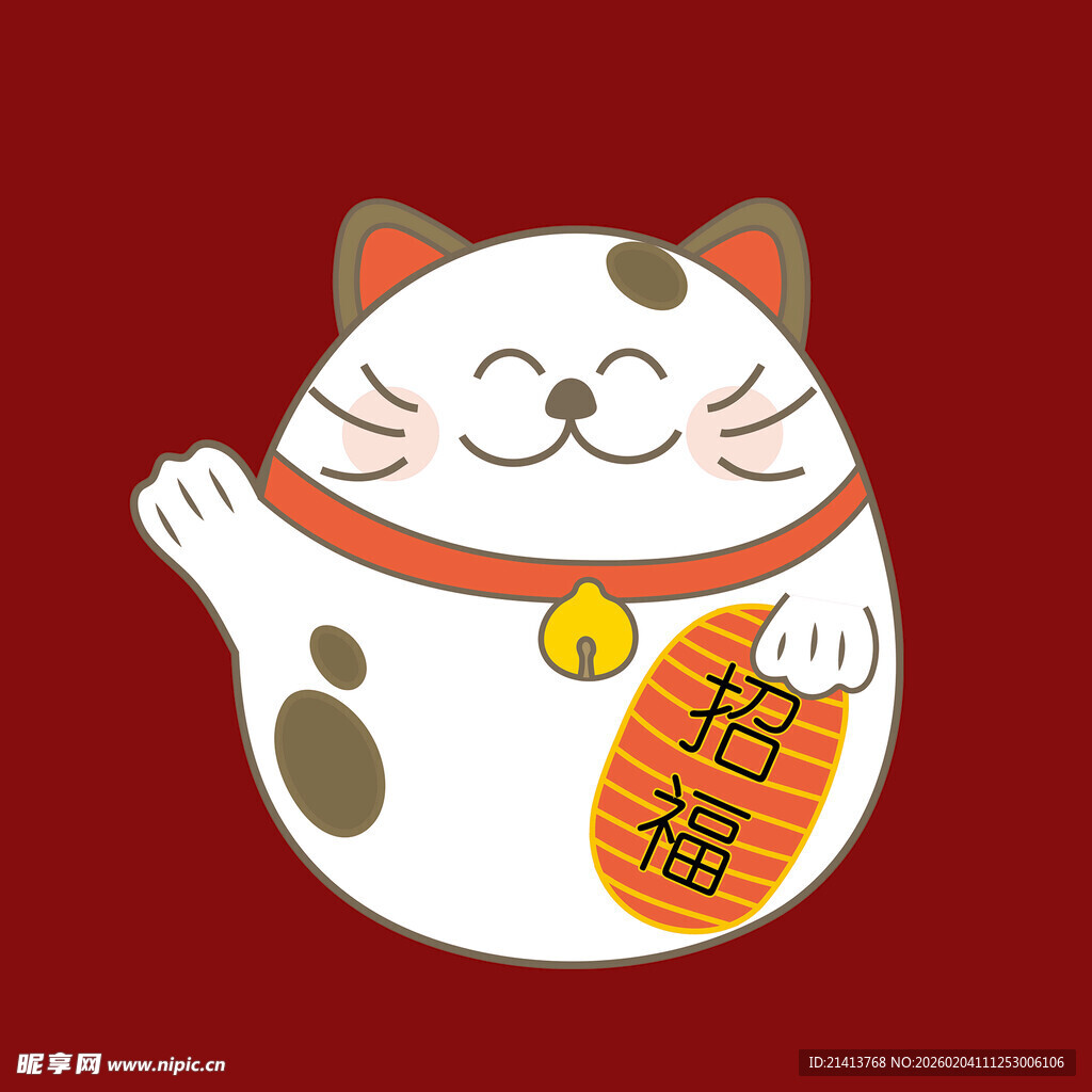 招财猫摆件带来好运