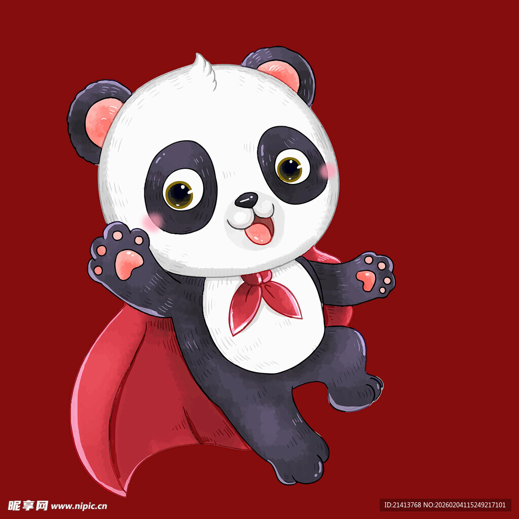 飞天熊猫小英雄