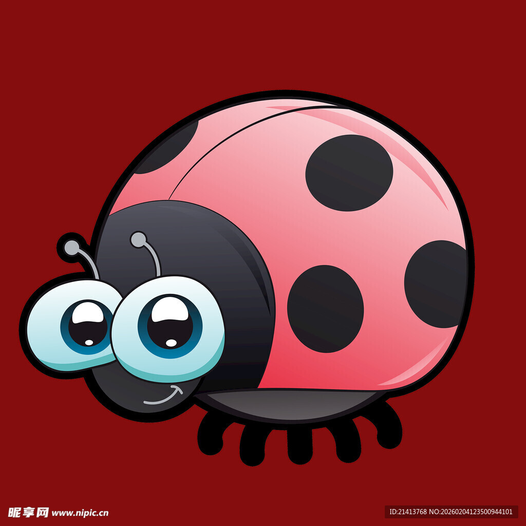 可爱卡通瓢虫形象