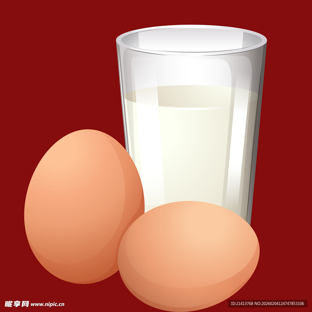 鸡蛋与牛奶的营养组合