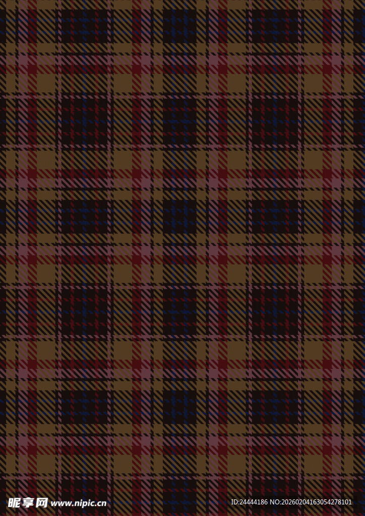 复古格子图案纹理