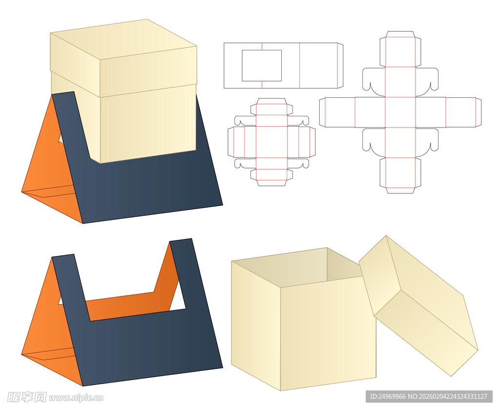 纸盒包装设计样式展示